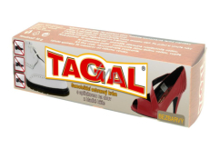 Tagal Farblose selbstpolierende Schutzcreme mit Applikator für Lederschuhe 50 g