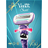 Gillette Venus Swirl Rasierer + Ersatzkopf 1 Stück + Satin Care Rasiergel 75 ml, Kosmetikset, für Frauen