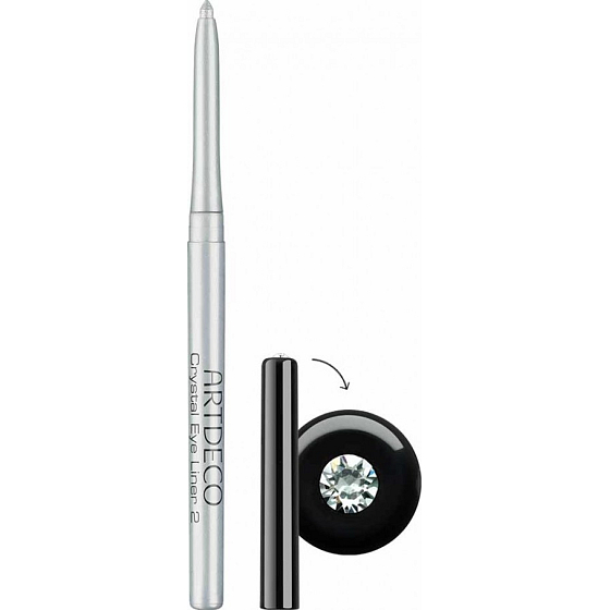 Artdeco Crystal Eye Liner Lang anhaltende Creme lang anhaltende Augenlinie 02 Silver Star 0,3 g