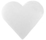 English Soap Kokos natürliche parfümierte Seife Herz in Organza 20 g