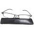 Berkeley +0,5 Korrekturlesebrille mit schwarzem Gehäuse 1 Stück MC2107