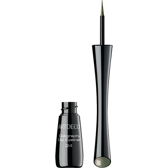 Artdeco Kalligraphie Dip Eyeliner Liquid Eyes 24 Cosmic Green 2,5 ml