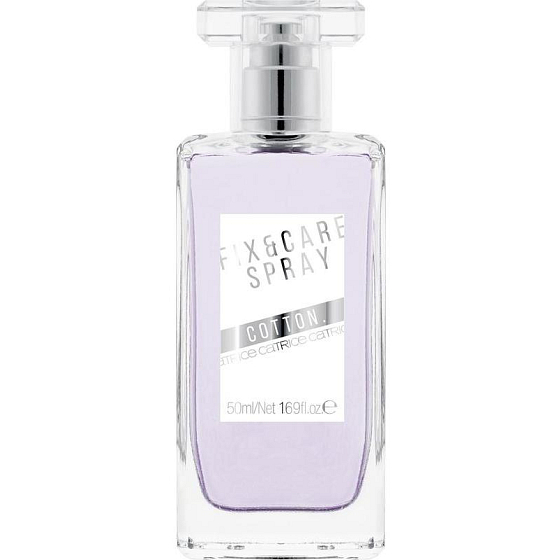 Catrice Fix & Care Fixierungsspray fixiert das Make-up und erfrischt die Haut C07 Cotton 50 ml