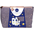 Nivea Q10 Firming Care Q10 + Vitamin C straffende Körperlotion 400 ml + Care & Star Fruit Duschgel 250 ml + Stress Protect Ball Antitranspirant 50 ml + Beutel, Kosmetikset