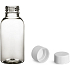 Transparente Flasche, Kunststoff, mit Verschluss, Durchmesser 28 mm, 100 ml