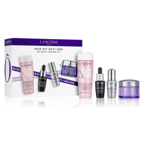 Lancome Tonique Confort Feuchtigkeitsspendender und beruhigender Toner für trockene Haut 50 ml + Génifique Yeux Light Pearl Augen- und Wimpernserum 5 ml + Rénergie Multi-Lift Ultra-Straffungs- und Lifting-Tagescreme 15 ml + Advanced Génifique Rejuvenating Serum 7 ml, Kosmetikset