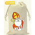 Nekupto Stofftasche aus St. Nicholas St. Nicholas weiß 220 x 320 mm