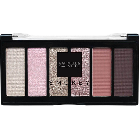 Gabriella Salvete Palette 6 Shades Lidschatten Palette Smokey Romantic 6 Shadows