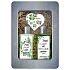 Bohemia Gifts Friendship Hanf Duschgel 250 ml + Haarshampoo 250 ml + Holzdekoration + Blechdose, Kosmetikset