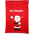 Rappa Weihnachtsbeutel vom Nikolaus maxi 70 x 50 cm
