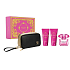 Versace Bright Crystal Absolu Eau de Parfum für Frauen 90 ml + Körperlotion 100 ml + Duschgel 100 ml + Kosmetiktasche, Geschenkset für Frauen