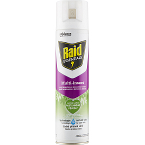Raid Essentials Multi-insect gegen fliegende und kriechende Insekten, 400 ml