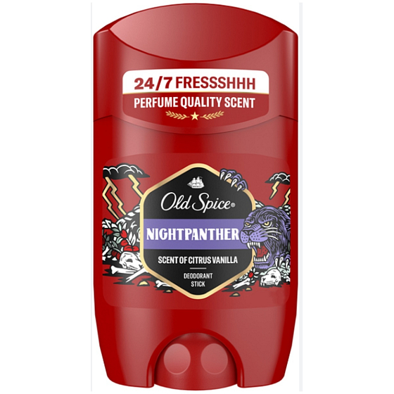 Old Spice Night Panther Deodorantstick für Herren 50 ml