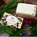 English Soap Winter fruit Christmas natürliche parfümierte Toilettenseife mit Sheabutter 190 g