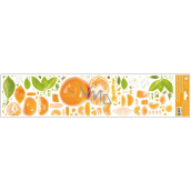 Fensterfolie Früchte Mandarine 64 x 15 cm