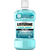 Listerine Zero Cool Mint Mundwasser ohne Alkohol, 500 ml
