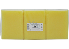 BALhome Schwämme für Geschirr gelb geformt 3 Stück