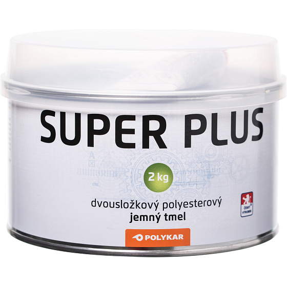 Polykar Super Plus feine zweiteilige Polyester-Spachtelmasse, 2 kg