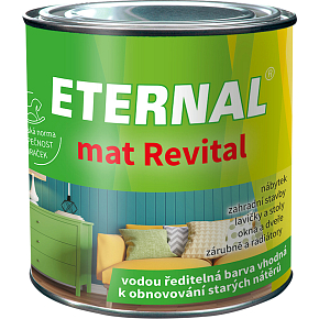 Eternal mat Revital Farbe zur Erneuerung alter Beschichtungen, 206 grün, 350 g Eternal mat Revital Farbe zur Erneuerung alter Beschichtungen, 206 grün, 350 g