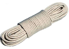 Wäscheleine aus Baumwolle, Länge 30 Meter