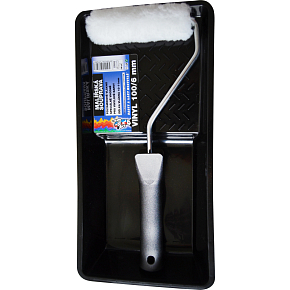 BARVY A LAKY HOSTIVAŘ Vinyl-Roller zum Malen mit Halter und Wanne, 100 mm