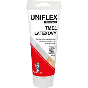 Uniflex Latexspachtel für Gipskarton, Mauerwerk und Holz, in der Tube, 300 g