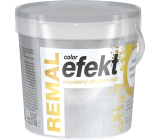 REMAL Color Effekt waschbare dekorative Farbe, 0900 Silber, 400 g