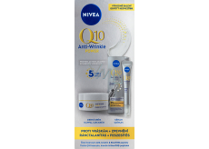 Nivea Q10 Anti-Wrinkle Expert sérum pro vyplnění vrásek, 15 ml + denní krém, 50ml