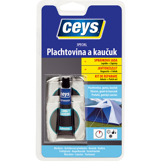 Ceys Special Planenstoff und Gummi, 4 Patches, 7 ml 0024
