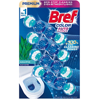 Bref WC Block Color Auto Aktiv Eukalyptus 4 x 50 g