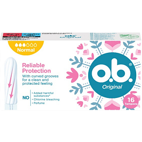 o.b. Original Tampons normal, 16 Stk.