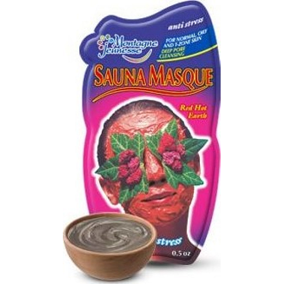 Montagne Jeunesse Red Hot Earth Saunagesichtsmaske 15 g