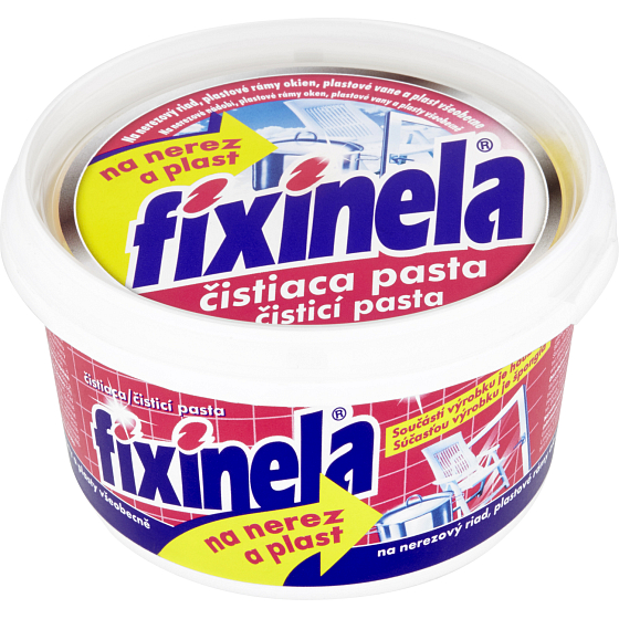Fixinela pro nerezbesteck und Kunststoffe, Reinigungscreme, 200 g