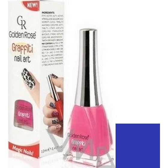 Golden Rose Graffiti Nail Art knisternder Nagellack Schatten 19 12 ml