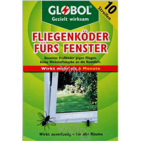 Globol Fensterköder für Fliegen 2 x 5 Stück