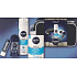 Nivea Men Cool nach der Rasur 100 ml + Rasiergel 200 ml + Antitranspirant Roll-on 50 ml + Lippenbalsam 4,8 g, Kosmetikset