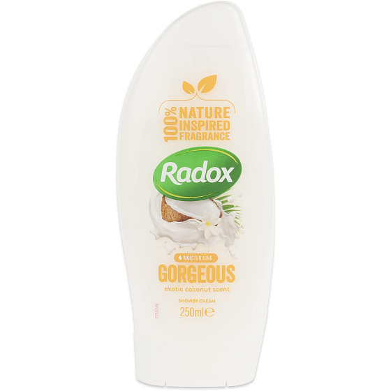 Radox Gorgeous Coconut mit dem Geruch von Kokosnuss-Duschgel 250 ml