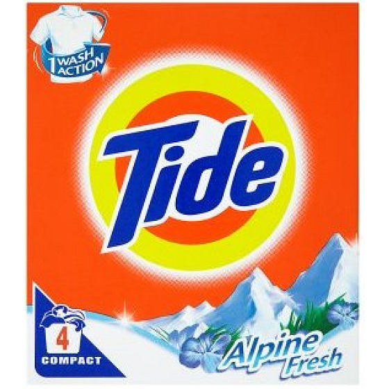 Tide Alpine Frisches Waschpulver 4 Dosen 280 g