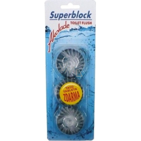 Akolade Superblock Blue WC-Block im 3 x 50 g Tank