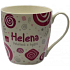 Nekupto Twister Becher namens Helena pink 0,4 Liter