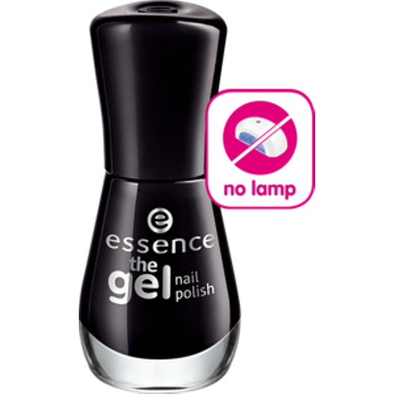 Essence Gel Nail Nagellack 46 schwarz ist wieder 8 ml