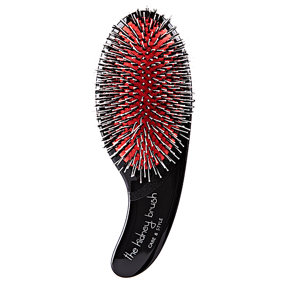Olivia Garden Die Nierenbürste Pflege & Style Black Combination Brush