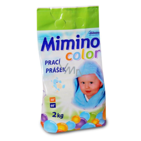 Mimino Color Waschpulver für farbige Wäsche für Kinder 2,4 kg