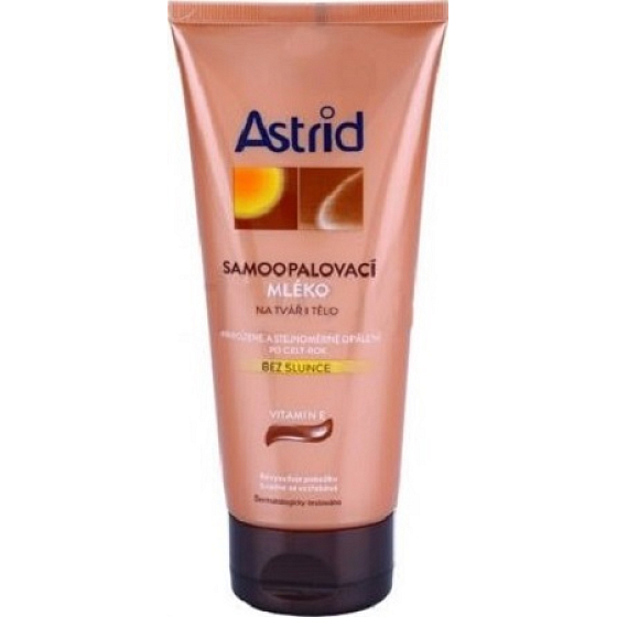 Astrid Selbstbräunende Milch für Gesicht und Körper 200 ml