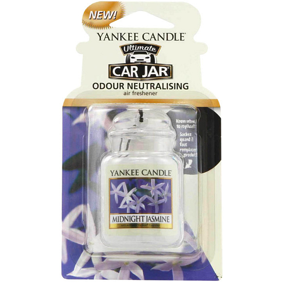 Yankee Candle Midnight Jasmine - Mitternachtsjasmin Gel-Duftanhänger für das Auto 30 g