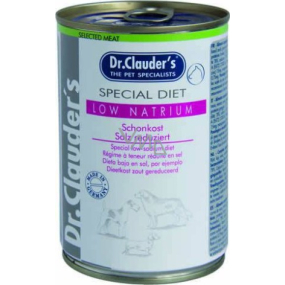 Dr. Clauders Special Diet Low Natrium Komplettes Superpremiumfutter mit reduziertem Natrium- und Phosphorgehalt für Hunde 400 g
