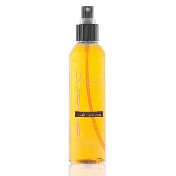Millefiori Milano Natural Vanilla & Wood - Vanille und Holz Home Spray Geruchsabsorber 150 ml