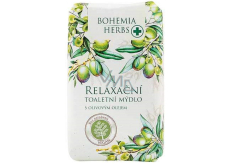 Bohemia Gifts Olivenöl, Glycerin und Zitrusextrakt entspannende Toilettenseife 100 g