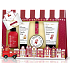 Baylis & Harding Red Collection Pfefferminzwirbel-Flüssigseife 50 ml + Süßes Duschgel 60 ml + Vanille-Handcreme 30 ml + Pfefferminzwirbel-Badekristalle 70 g + Süßer Lippenbalsam 5 g, Kosmetikset