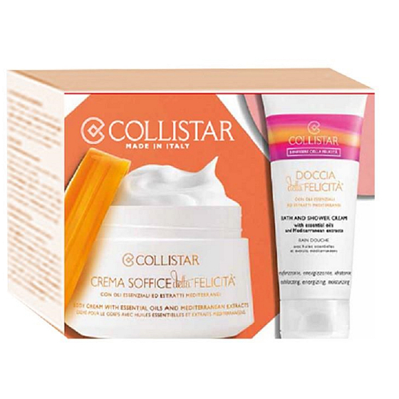 Collistar Crema Soffice della Felicita Körpercreme 200 ml + Doccia Della Felicita Duschgel 50 ml, Kosmetikset